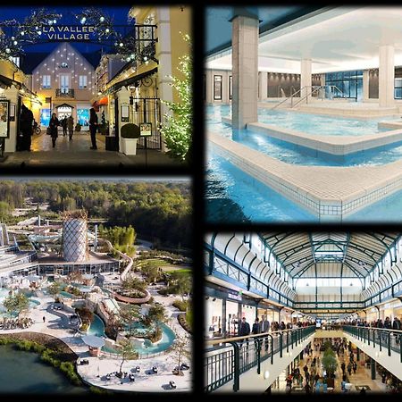 Chez Stephane & Sophie - 10Min Disneyland, Free Parking, Big Garden Монтеврен Екстериор снимка
