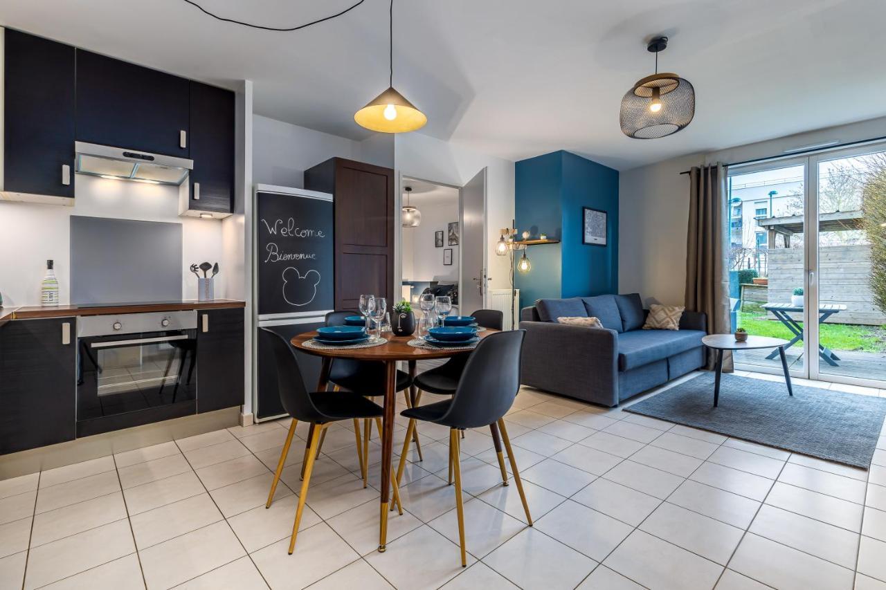 Chez Stephane & Sophie - 10Min Disneyland, Free Parking, Big Garden Монтеврен Екстериор снимка